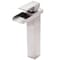 Novatto CRAVE Single Lever Waterfall Vessel Faucet in Brushed Nickel GF-135BN - alternate 1